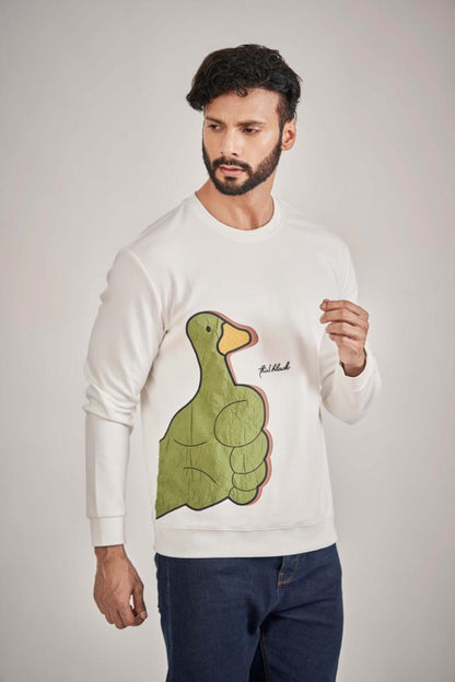 White Duck Sweatshirt