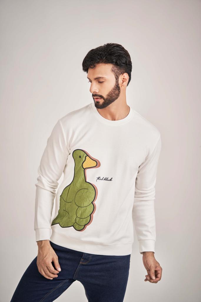 White Duck Sweatshirt