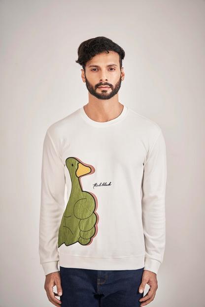 White Duck Sweatshirt